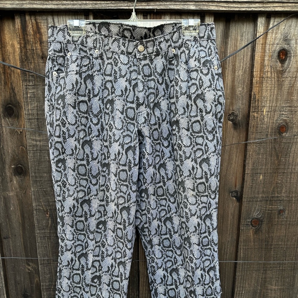 Watch LA Jean style pants snakeskin looking - Picture 2 of 5